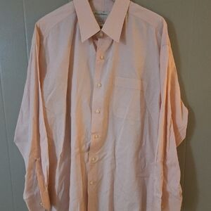 Tommy Bahama Men's Pale Peach Dress Shirt